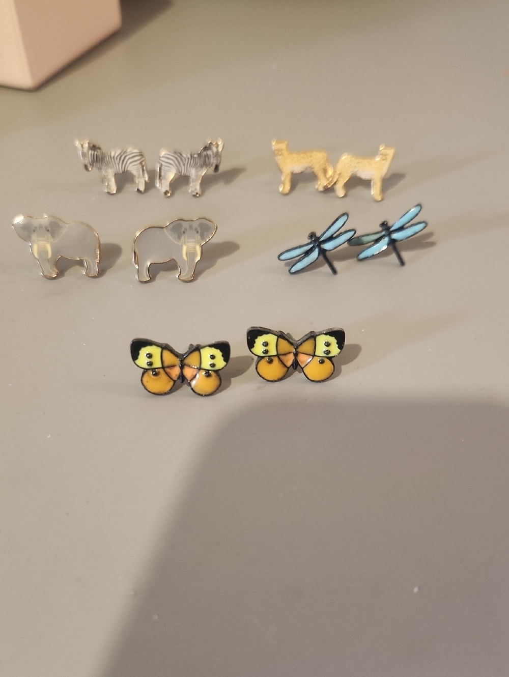 Modcloth Animal Stud Earrings Set